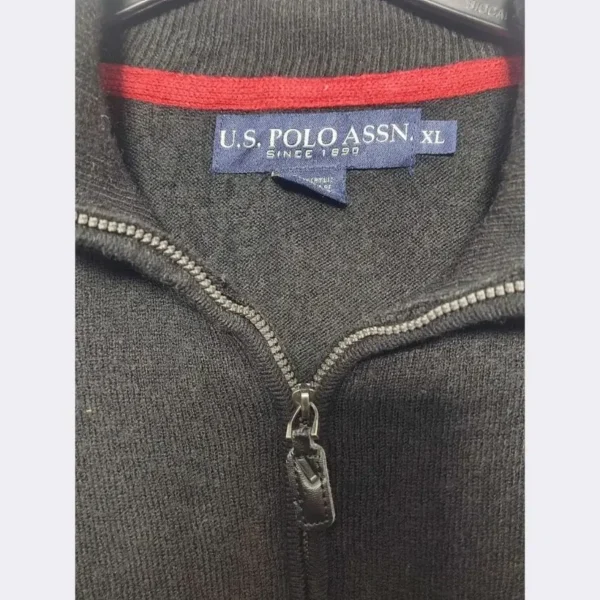 POLO Men’s Half-Zip Sweatshirt – Size XL - Image 4