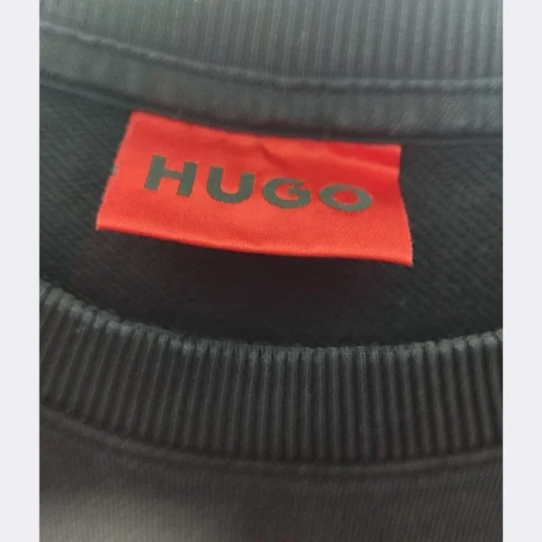 HUGO BOSS Men’s Black Sweatshirt – Size Large - Image 4