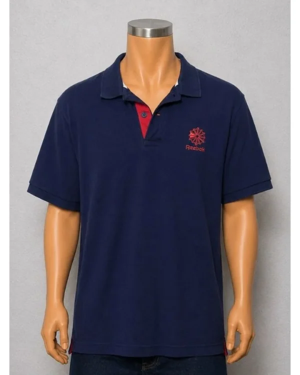 Reebok Navy Polo Shirt