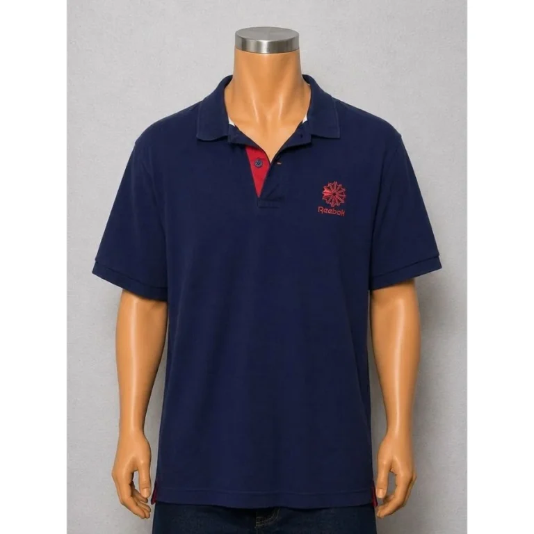 Reebok Navy Polo Shirt