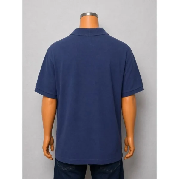 Reebok Navy Polo Shirt Size Large - Image 2