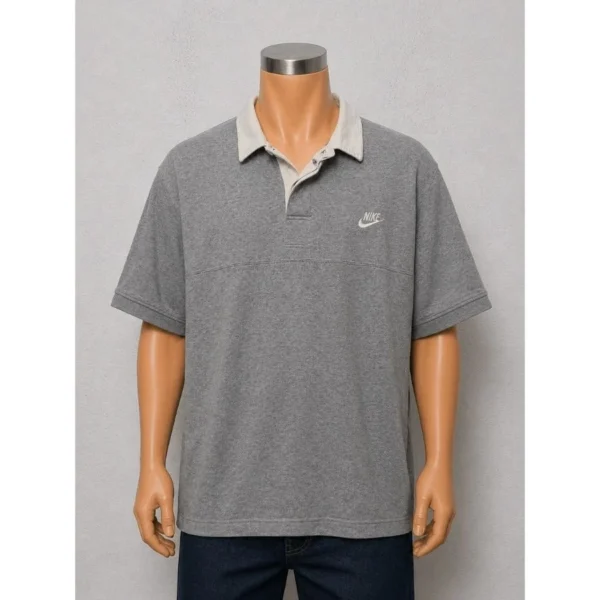 Nike Grey Polo Shirt