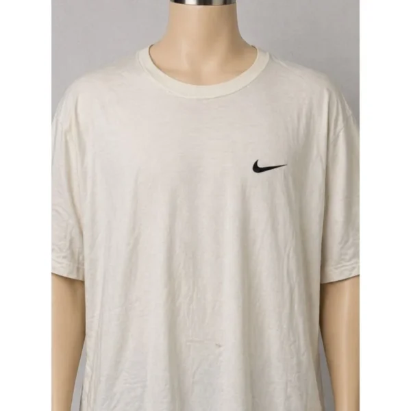 Nike White T-Shirt Size Large - Image 3