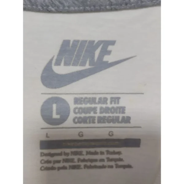 Nike White T-Shirt Size Large - Image 4