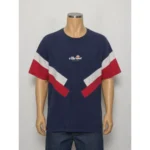 Ellesse Navy Color Block T-Shirt