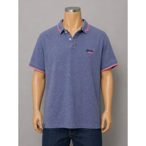 Superdry Blue Polo Shirt