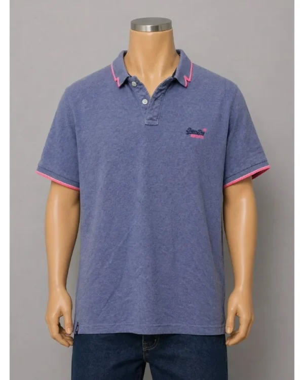 Superdry Blue Polo Shirt