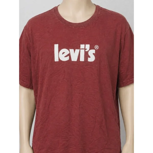 Levi’s Red Logo T-Shirt Size XL - Image 3