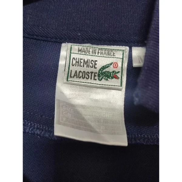 Lacoste Blue Polo Shirt Size Large - Image 4