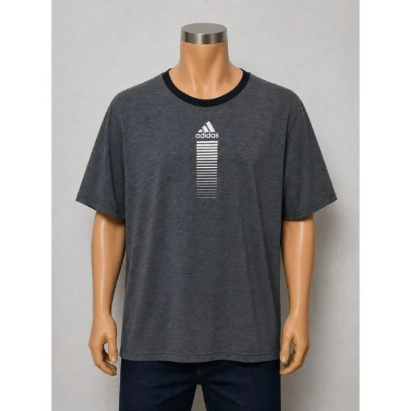 Adidas Grey Graphic T-Shirt