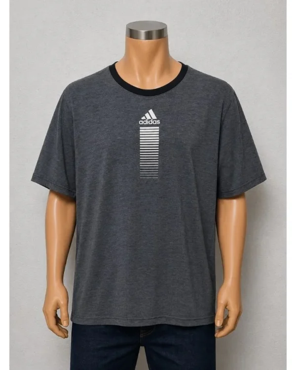 Adidas Grey Graphic T-Shirt