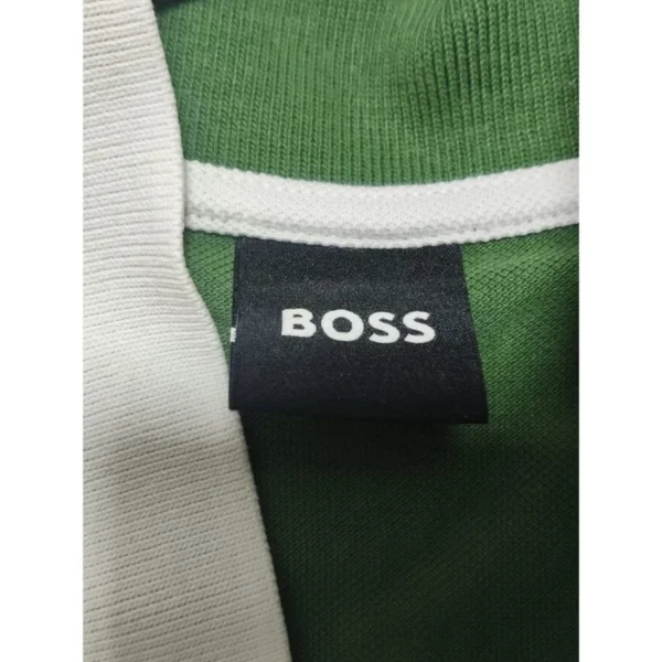 Hugo Boss Green Polo Shirt Size Large - Image 4