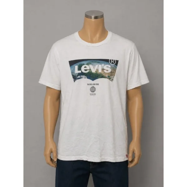 Levi’s White Graphic T-Shirt