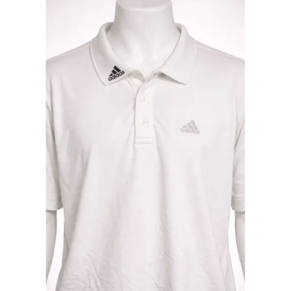 ADIDAS Men's Polo Collar T-Shirt - Size XL - Image 3