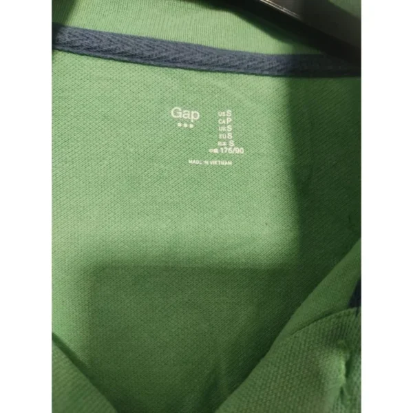 GAP Men’s Green Polo Shirt Small - Image 4