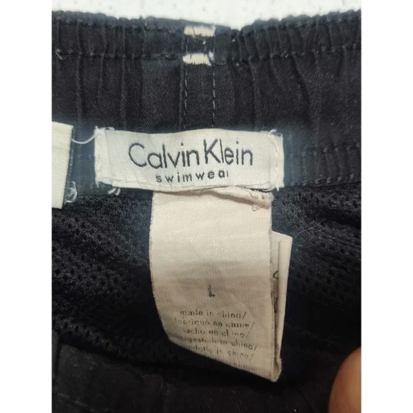 Calvin Klein Men’s Black Logo Tape Shorts Large - Image 4
