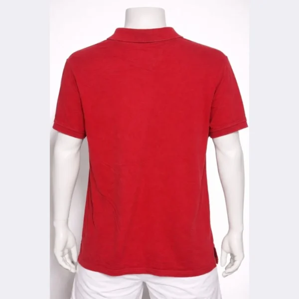 Tommy Hilfiger Denim Men’s Red Polo Shirt XL - Image 2