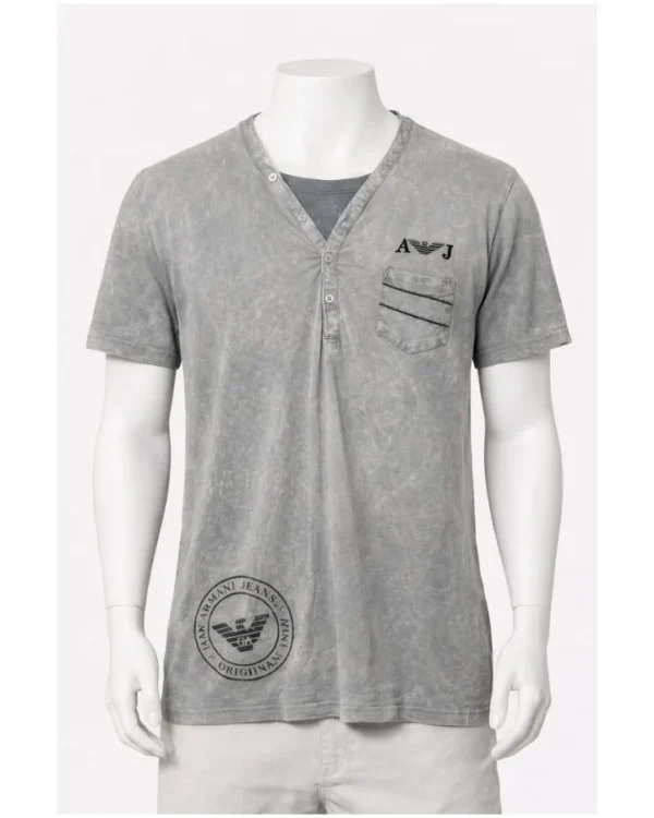 Armani Jeans Men's V-Neck T-Shirt