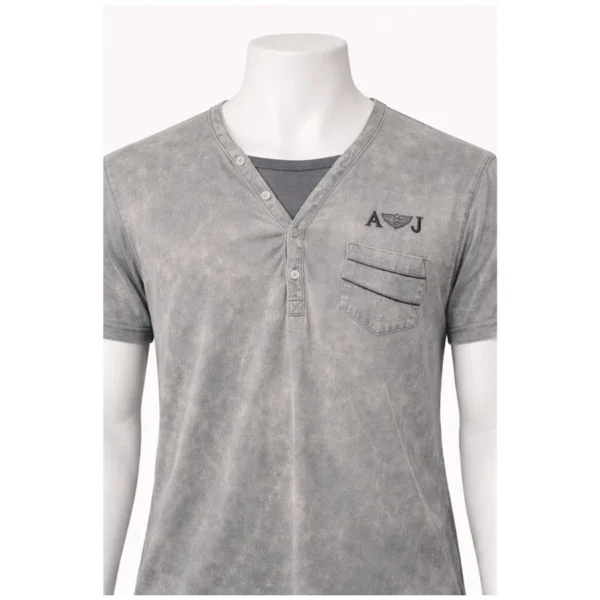 Armani Jeans Men's V-Neck T-Shirt - Size 3XL - Image 3