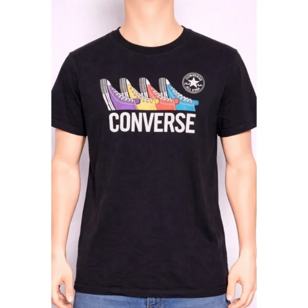 Converse Black Graphic T-Shirt