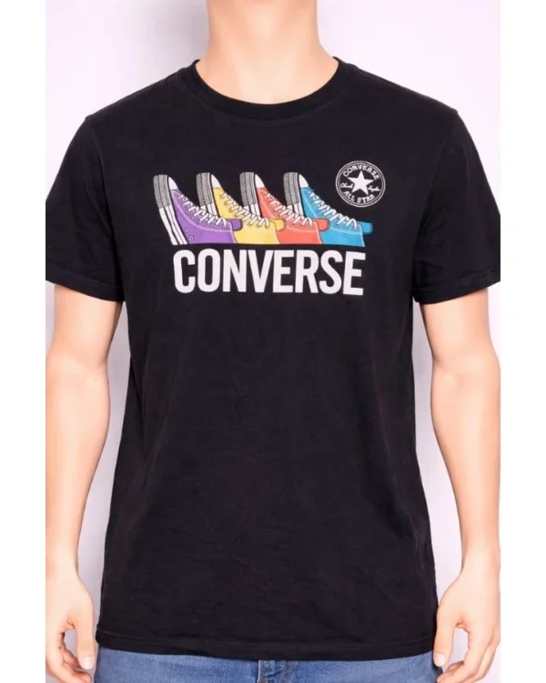 Converse Black Graphic T-Shirt
