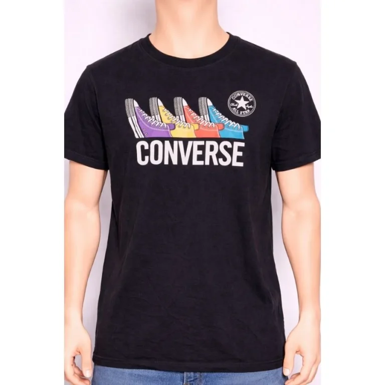Converse Black Graphic T-Shirt