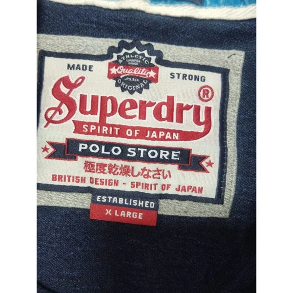 Superdry Men’s Navy Polo Shirt XL - Image 4