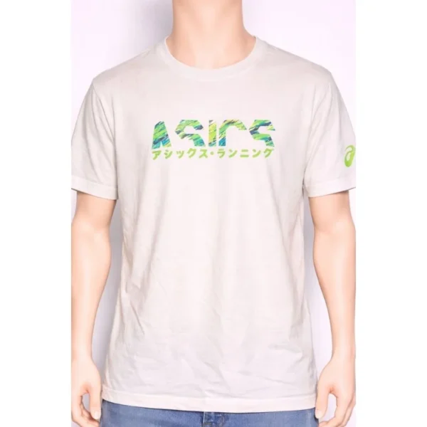ASICS White Graphic T-Shirt