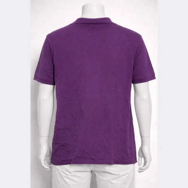 Lacoste Men’s Purple Polo Shirt Medium - Image 2