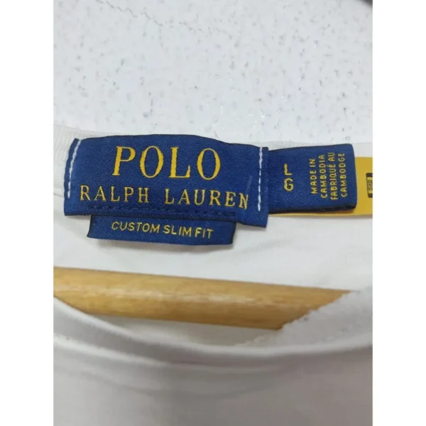 Polo Ralph Lauren Men’s White T-Shirt Large - Image 4