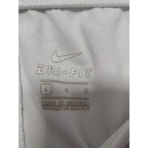 Nike Men’s Light Grey Sports Shorts Large - Image 4