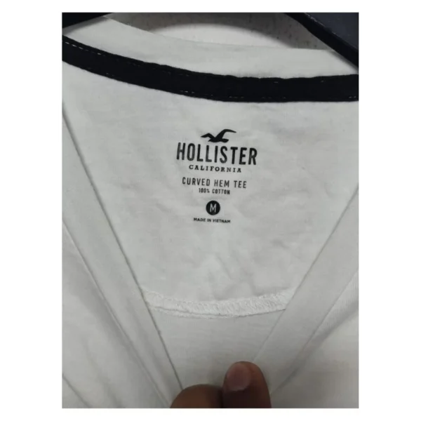 Hollister Men's Ombre Crewneck T-Shirt - Size Medium - Image 4