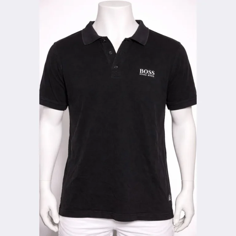 Hugo Boss Men’s Black Polo Shirt