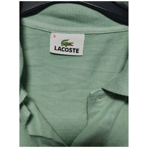 Lacoste Men's Classic Green Polo Shirt - Size Large - Image 4