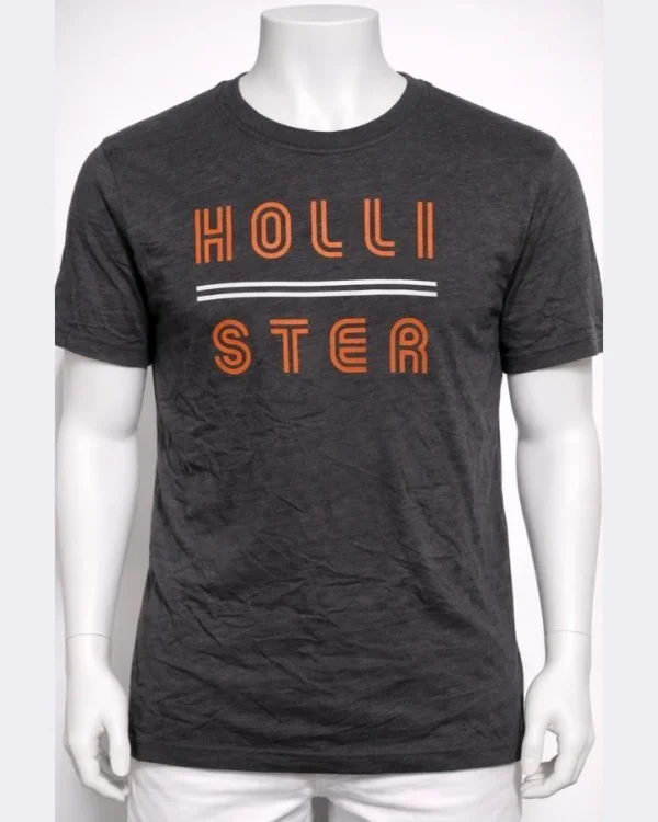 Hollister Men’s Grey Graphic T-Shirt