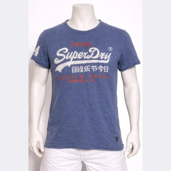 Superdry Men’s Blue Graphic T-Shirt