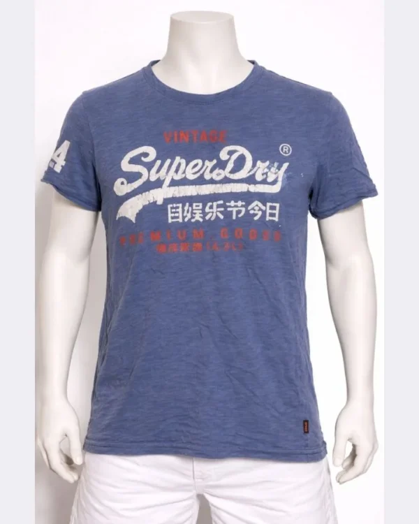 Superdry Men’s Blue Graphic T-Shirt