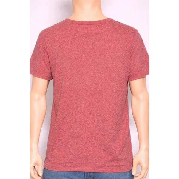 Tommy Hilfiger Men’s Red Heather T-Shirt Size XL - Image 2