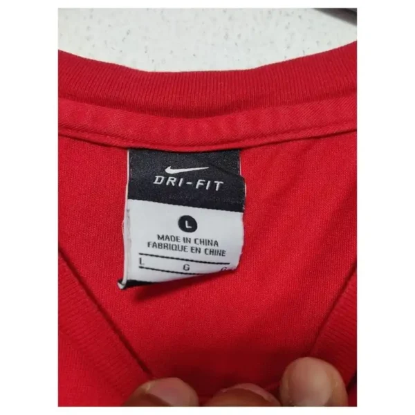 NIKE Men's Slim Fit T-Shirt - Size Large - Image 4