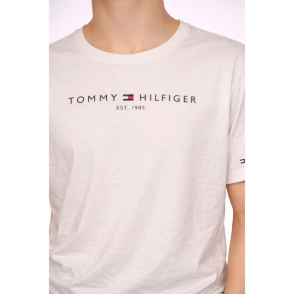 Tommy Hilfiger Logo Print T-Shirt - Size Large - Image 3