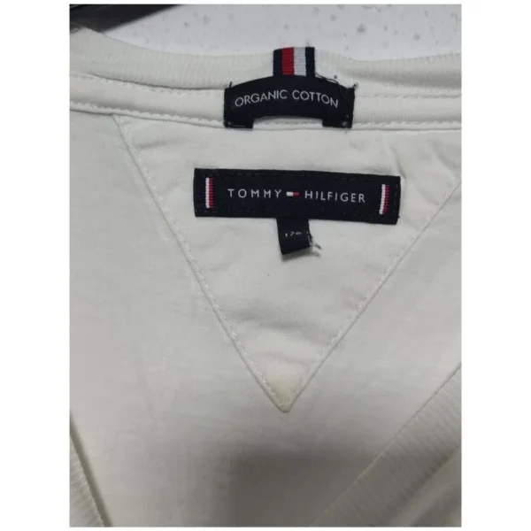 Tommy Hilfiger Logo Print T-Shirt - Size Large - Image 4