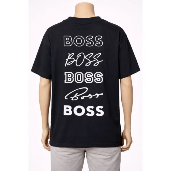 BOSS Men's Relaxed Fit T-Shirt - Size Large - Image 2