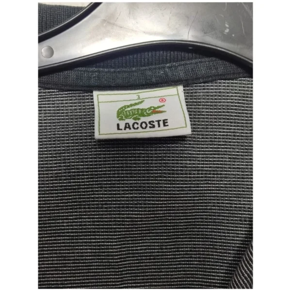 Lacoste Men's Grey Classic Polo Shirt - Size Medium - Image 4