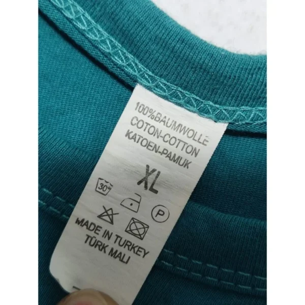 Nike Essential Teal T-Shirt Size XL - Image 4