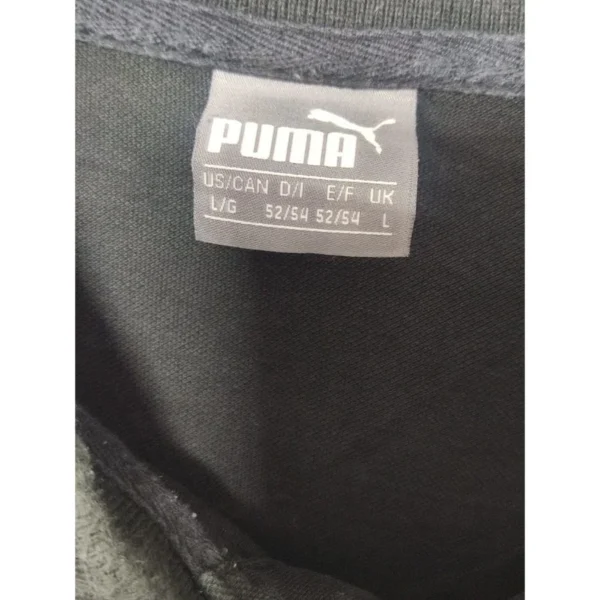 Puma Men’s Black Polo Shirt Large - Image 4