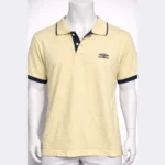 Umbro Men’s Yellow Polo Shirt