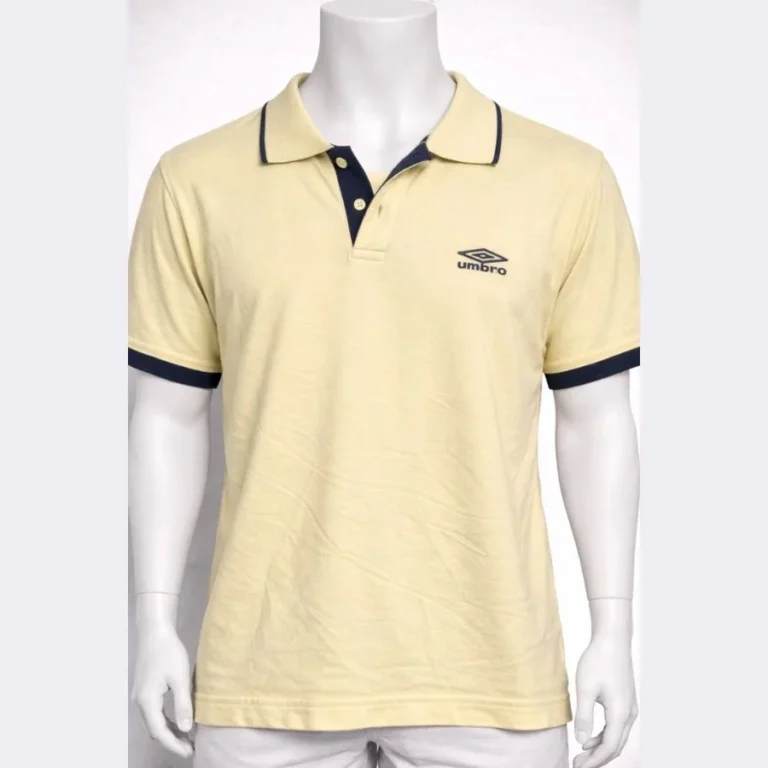 Umbro Men’s Yellow Polo Shirt