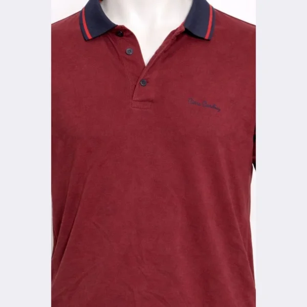 Pierre Cardin Men’s Red Polo Shirt Large - Image 3