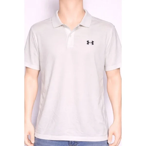 Under Armour White Polo Shirt