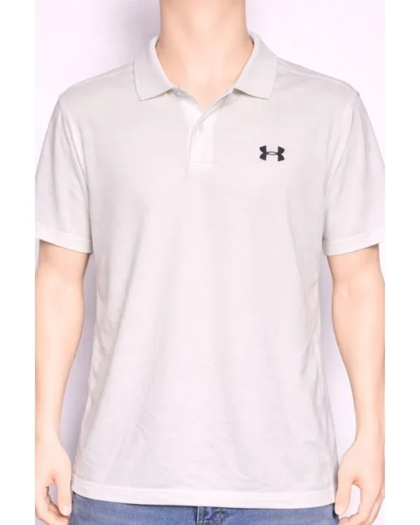 Under Armour White Polo Shirt